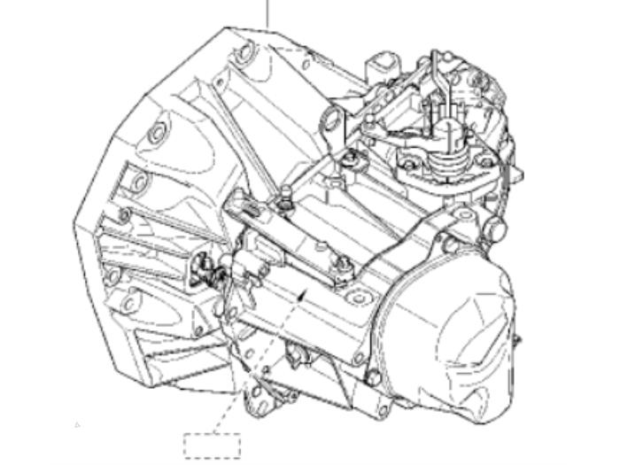 Gearbox Renault Kangoo/Grand Kangoo 1.5 dCi 90 FAP JR5049 K9K808 JR5049