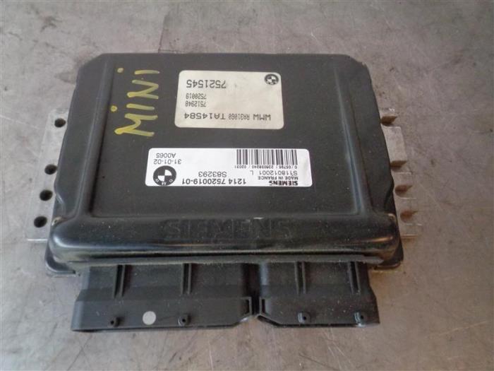 Used Engine management computer BMW Mini (R50/53) 1.6 16V One Price on request offered by Autohandel-Smet Gebroeders NV