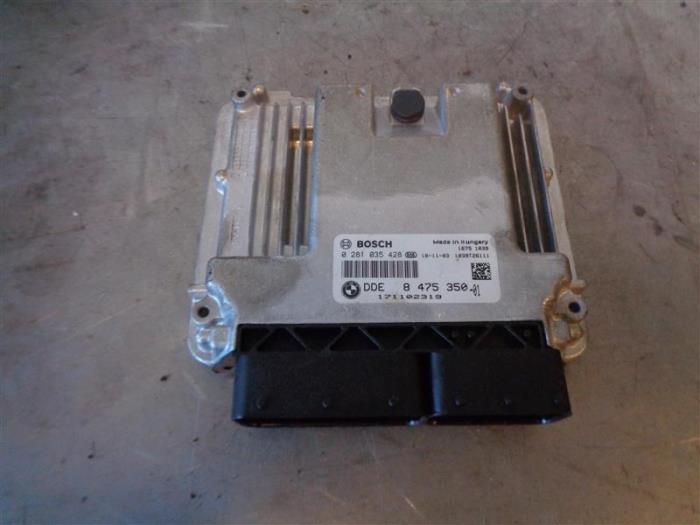 Engine management computer BMW 1 serie (F20), 2011 / 2019 116d 1.5 12V TwinPower, Hatchback, 4-dr, Diesel, 1.496cc, 85kW (116pk), RWD, B37D15A, 2015-03 / 2019-06, 1V71; 1V72; 1V91 (Used)
