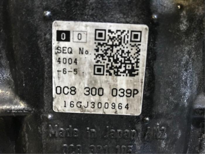 Getriebe van een Porsche Cayenne II (92A) 3.0 D V6 24V 2017