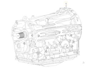 Getriebe van een Porsche Cayenne II (92A) 3.0 D V6 24V 2017