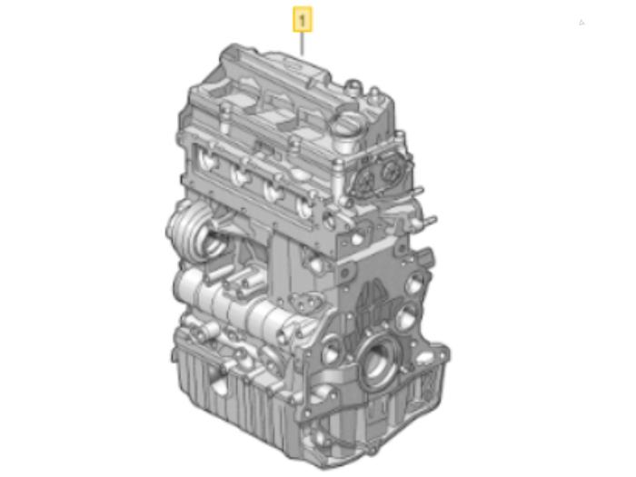 Motor from a Audi Q5 (FYB/FYG) 2.0 40 TDI 16V Quattro 2019