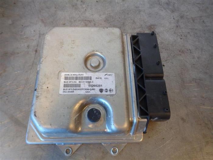 Engine management computer Fiat Doblo Cargo (263), 2010 1.3 D Multijet, Delivery, Diesel, 1 248cc, 66kW (90pk), FWD, 199A3000; 263A2000, 2010-02 / 2023-12 (Used)