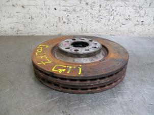 Used Front brake disc Volkswagen Golf VII (AUA) 2.0 GTI 16V Price on request offered by Autohandel-Smet Gebroeders NV