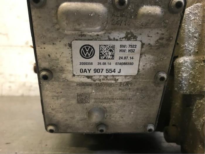 Diferencial trasero de un Volkswagen Tiguan (5N1/2) 2.0 TDI 16V 4Motion 2015