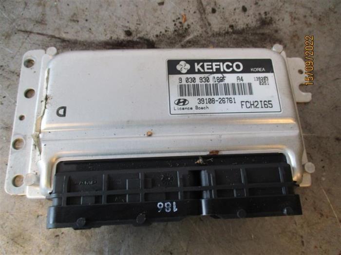 Engine management computer Hyundai Matrix, 2001 / 2010 1.6 16V, Hatchback, Petrol, 1.599cc, 66kW (90pk), FWD, G4ED, 2002-01 / 2005-12 (Used)