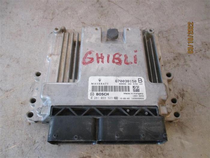 Used Engine management computer Maserati Ghibli III Price on request offered by Autohandel-Smet Gebroeders NV