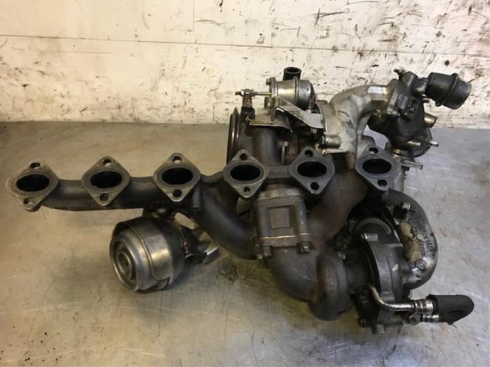Turbo d'un BMW 6 serie (E63) 635d 24V
