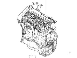 Używane Silnik Renault Kangoo Express (FW) 1.5 dCi 95 Cena na żądanie oferowane przez Autohandel-Smet Gebroeders NV