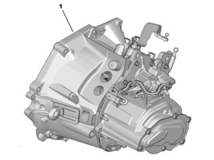 Skrzynia biegów z Peugeot 208 II (UB/UH/UP) 1.2 Vti 12V PureTech 100 2021