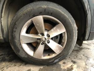 Used Set of wheels + tyres Skoda Kodiaq 2.0 TDI 150 16V Price on request offered by Autohandel-Smet Gebroeders NV