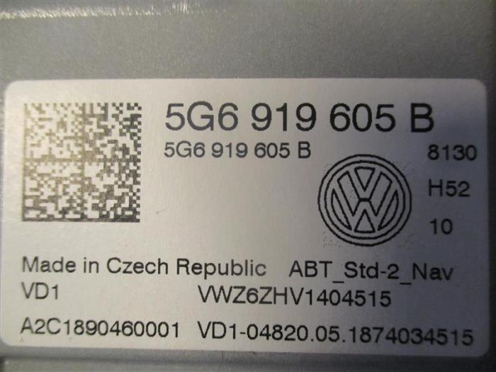 Wyswietlacz nawigacji z Volkswagen Passat (3G2) 1.6 TDI 16V 2019