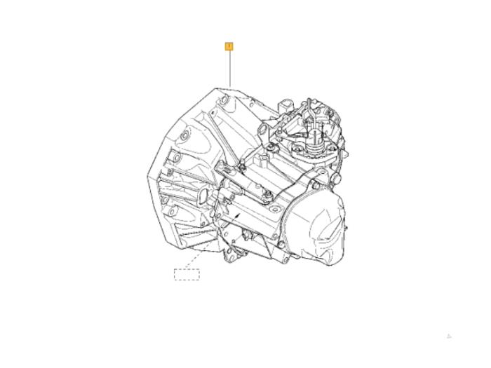 Gebrauchte Getriebe Dacia Logan MCV II/III/Sandero Wagon 1.5 dCi 75 Preis auf Anfrage angeboten von Autohandel-Smet Gebroeders NV