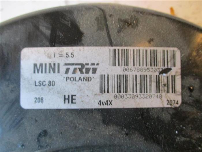 Bremskraftverstärker van een MINI Mini (R56) 1.6 One D 16V 2012