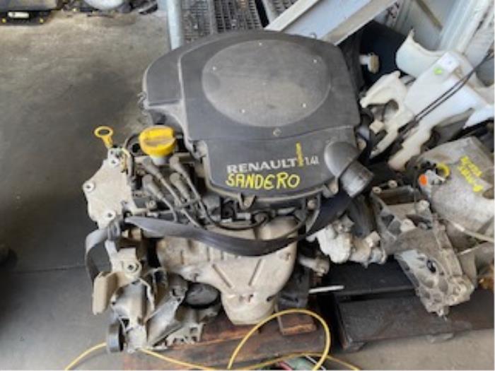Used Engine Dacia Sandero I (BS) 1.4 Price on request offered by Autohandel-Smet Gebroeders NV