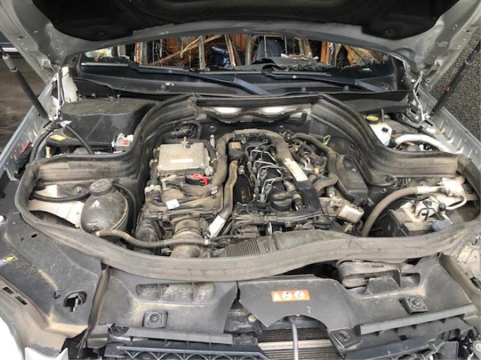 Engine from a Mercedes-Benz GLK (204.7/9) 2.2 220 CDI 16V BlueEfficiency 4-Matic 2014