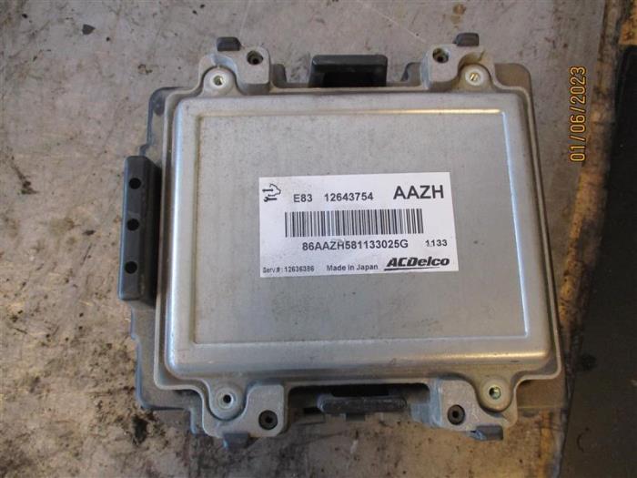 Used Engine management computer Opel Meriva (B) Price on request offered by Autohandel-Smet Gebroeders NV