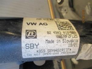 Used Fronts shock absorber, left Volkswagen Polo VI (AW1) 1.0 MPI 12V Price on request offered by Autohandel-Smet Gebroeders NV