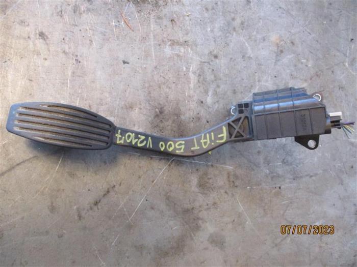 Gaspedalposition Sensor Fiat 500 (312), 2007 1.2, Fließheck, Benzin, 1.242cc, 51kW (69pk), FWD, 169A4000, 2007-07, 312AXA (Gebraucht)