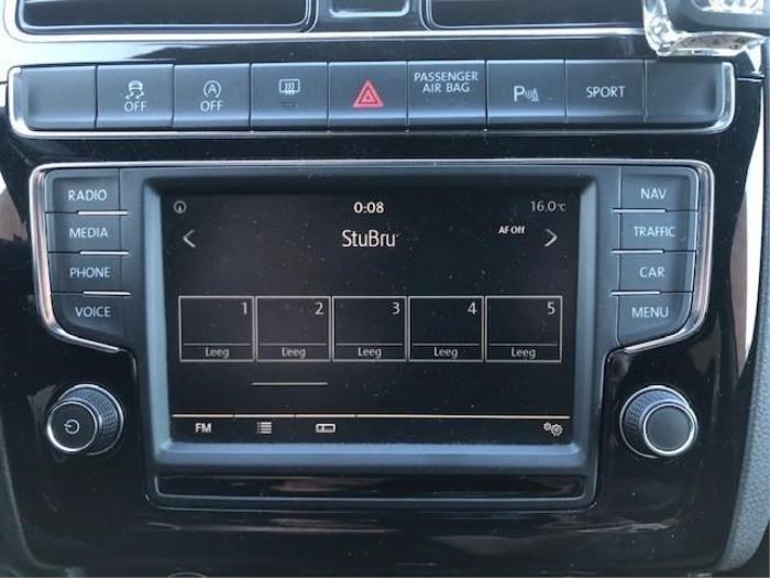 Navigation set from a Volkswagen Polo V (6R) 1.8 GTI 16V 2015