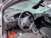 Airbag set + dashboard van een Opel Astra K, 2015 / 2022 1.0 Turbo 12V, Fließheck, 4-tr, Benzin, 999cc, 77kW (105pk), FWD, B10XFL; D10XFL; DTEMP, 2015-06 / 2022-12 2019