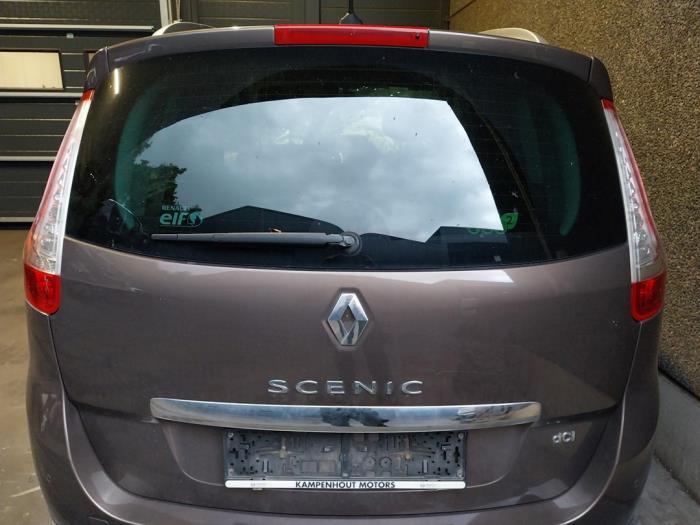 Tailgate from a Renault Scénic III (JZ) 1.6 Energy dCi 130 2013