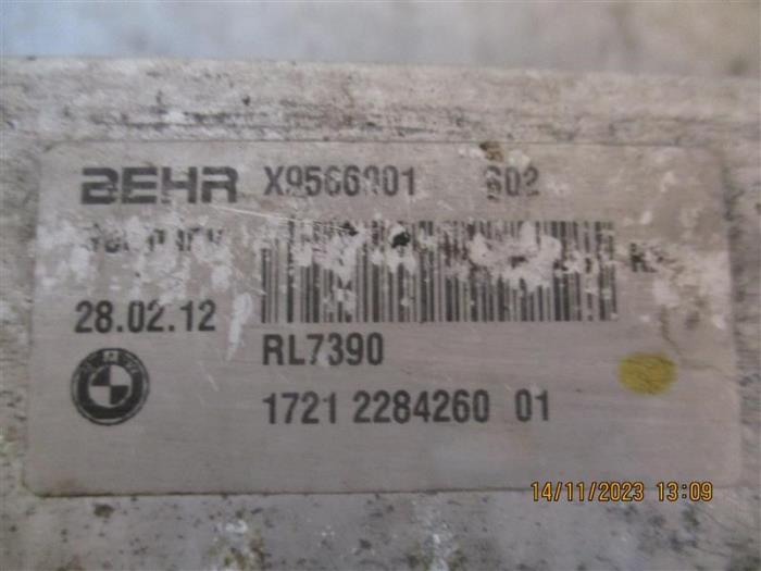 Oil cooler BMW M5 4.4 V8 32V TwinPower Turbo - X9566001 S63B44B