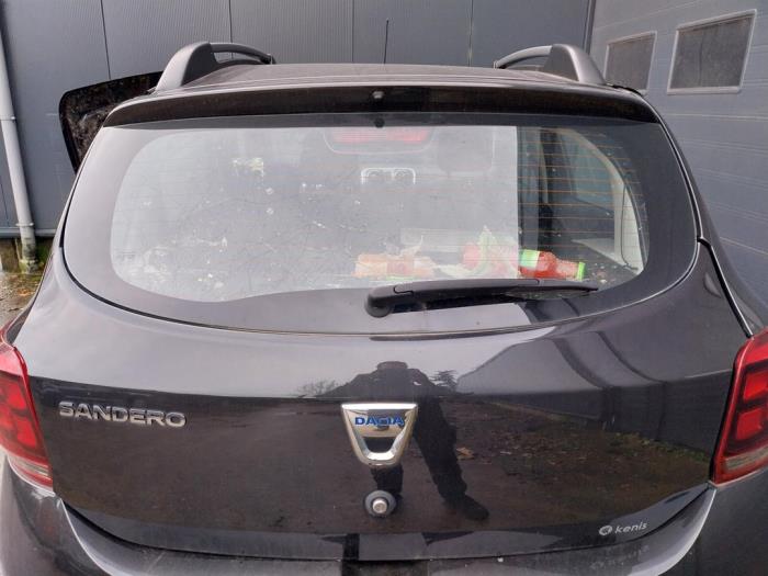 Tailgate from a Dacia Sandero II 0.9 TCE 12V 2019