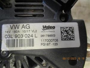 Dynamo från en Skoda Superb Combi (3V5) 1.6 TDI 2017