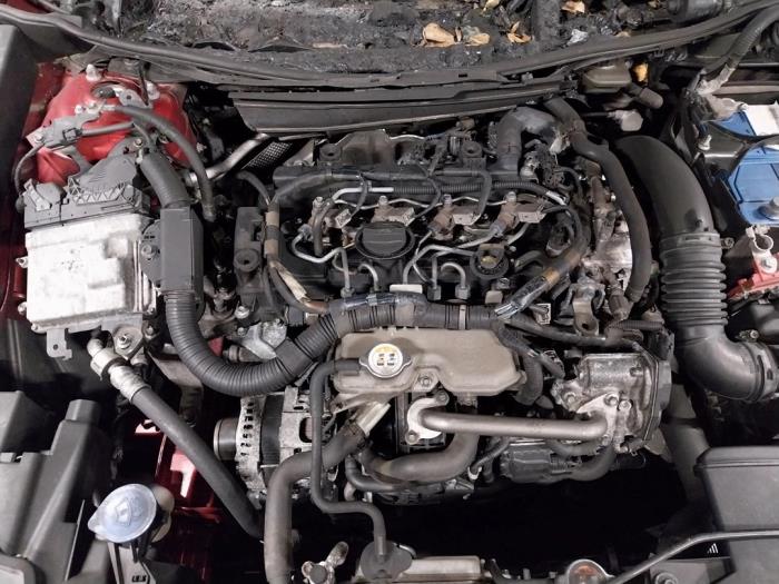 Engine from a Mazda CX-3 1.5 Skyactiv D 105 16V 2018