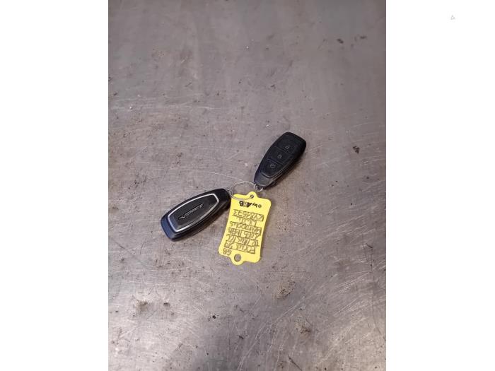 Key from a Ford Focus 4 1.0 Ti-VCT EcoBoost 12V 125 2019