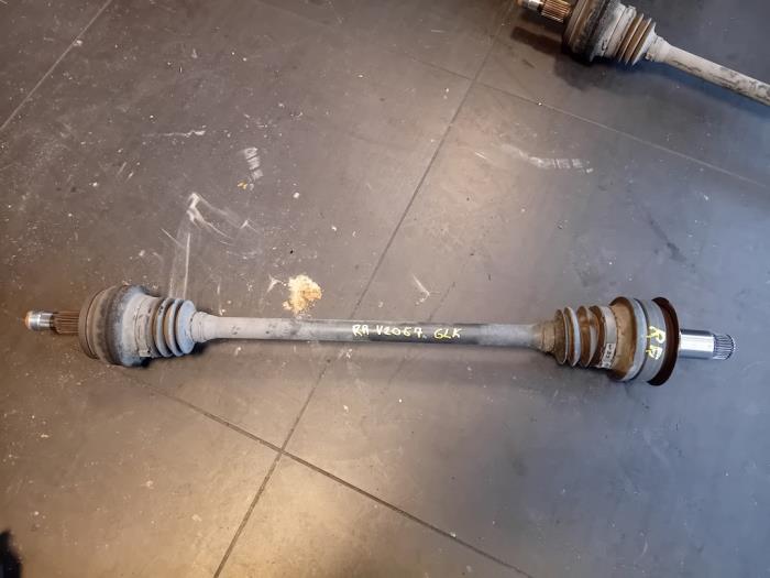 Drive shaft, rear right from a Mercedes-Benz GLK (204.7/9) 2.2 220 CDI 16V BlueEfficiency 4-Matic 2014