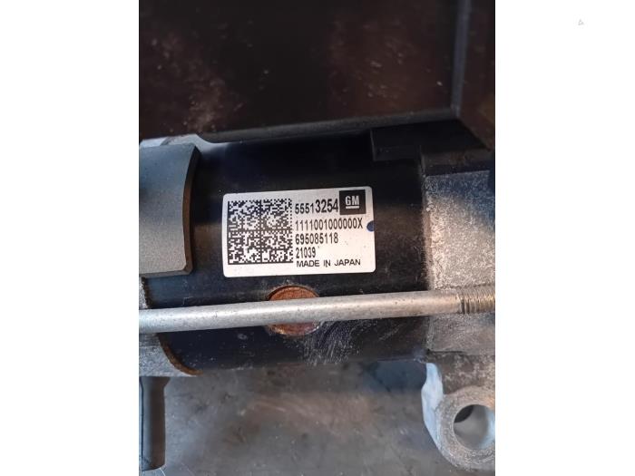 Anlasser van een Opel Astra K 1.5 CDTi 105 12V 2021