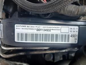 Motor van een Volkswagen Golf VII (AUA) 1.6 TDI BMT 16V 2017