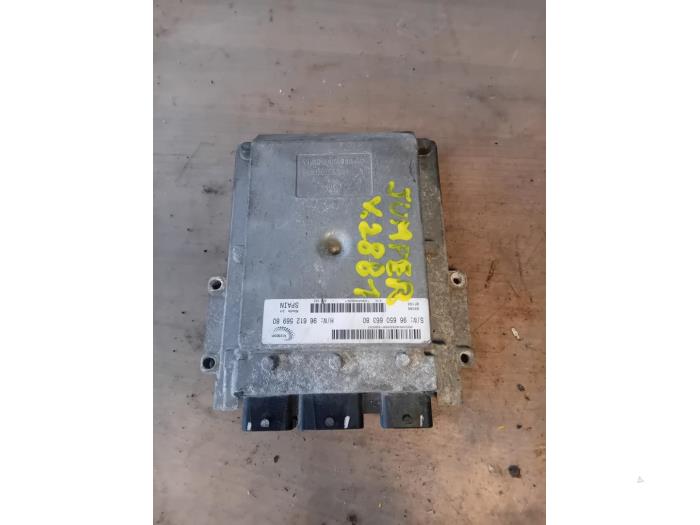 Used Engine management computer Citroen Jumper (U9) 2.2 HDi 100 Price on request offered by Autohandel-Smet Gebroeders NV