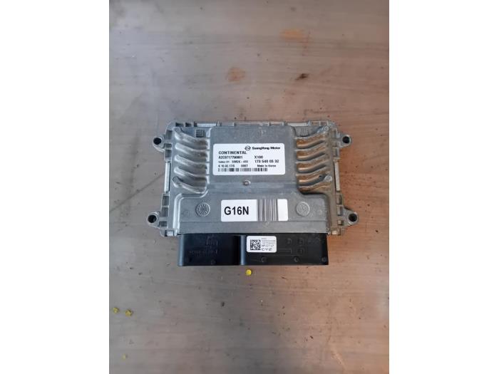 Used Engine management computer Ssang Yong XLV 1.6 e-XGi 16V 2WD Price on request offered by Autohandel-Smet Gebroeders NV