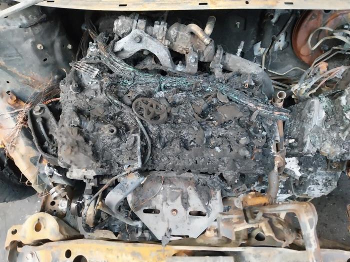 Motor van een Toyota Yaris III (P13) 1.5 16V Dual VVT-iE 2018
