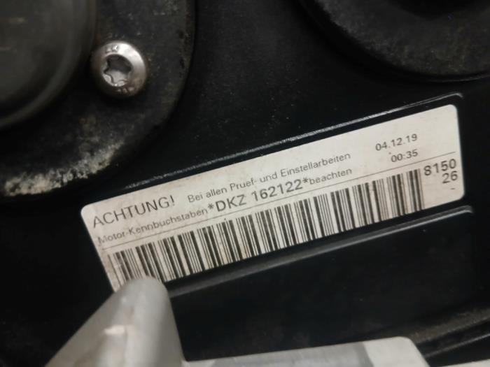 Engine from a Volkswagen Polo VI (AW1) 2.0 GTI 2020