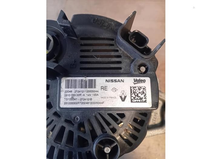 Dynamo van een Dacia Dokker (0S) 1.3 TCE 100 2020