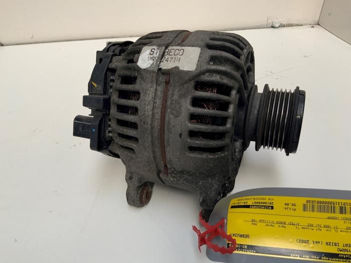 Gebrauchte Dynamo Seat Ibiza III (6L1) 1.9 TDI FR Preis € 55,00 Margenregelung angeboten von Autodemontage van der Iest