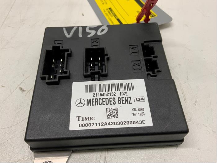 Used Body control computer Mercedes E Combi (S211) 3.2 E-320 CDI 24V Price € 27,50 Margin scheme offered by Autodemontage van der Iest