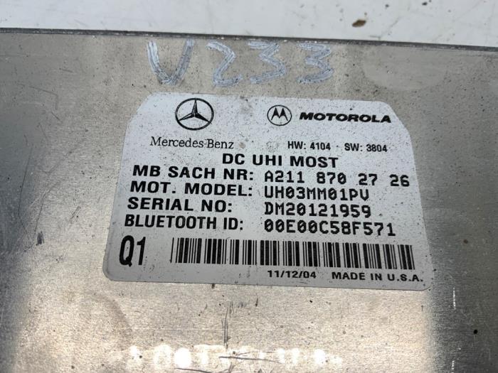 Telefon Modul van een Mercedes-Benz SLK (R171) 3.5 350 V6 24V 2005