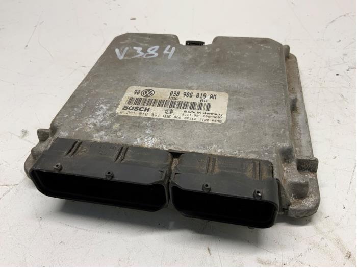 Used Engine management computer Volkswagen Golf IV (1J1) 1.9 TDI 115 Price € 50,00 Margin scheme offered by Autodemontage van der Iest