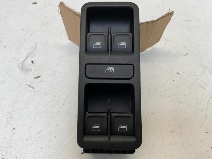 Interruptor combinado de ventanillas de un Volkswagen Polo V (6R) 1.0 TSI 12V BlueMotion 2017