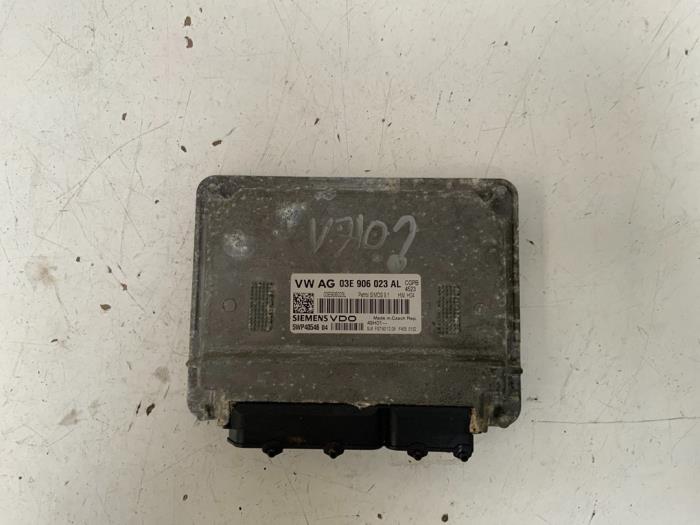 Used Engine management computer Volkswagen Polo V (6R) 1.2 12V Price € 99,99 Margin scheme offered by Autodemontage van der Iest