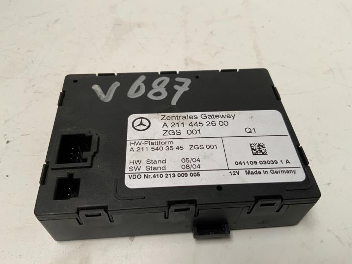 Central door locking module Mercedes E Combi 2.2 E-220 CDI 16V ...