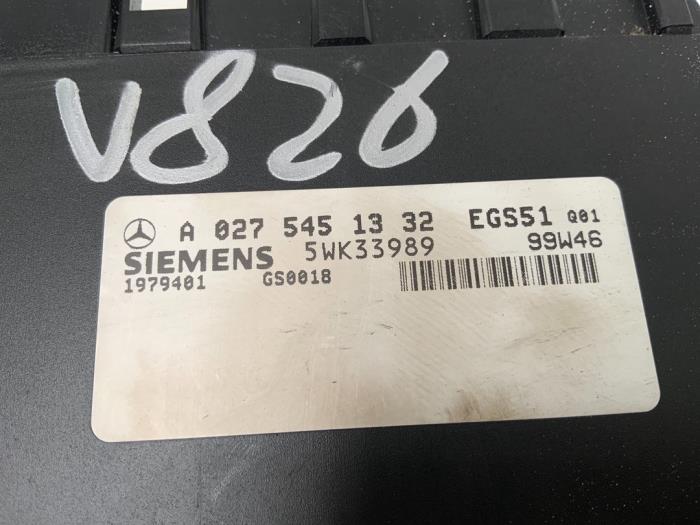 Steuergerät Automatikkupplung van een Mercedes-Benz S (W220) 5.8 S-600L V12 36V 2000