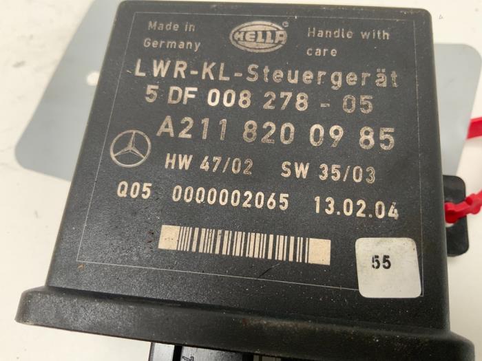 Steuergerät Beleuchtung van een Mercedes-Benz E (W211) 3.2 E-320 CDI 24V 2004