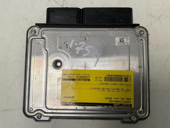 Injection computer Audi A3 (8P1), 2003 / 2012 2.0 TDI 16V, Hatchback, 2-dr, Diesel, 1 968cc, 103kW (140pk), FWD, CFFB, 2009-11 / 2012-09, 8P1 (Used)
