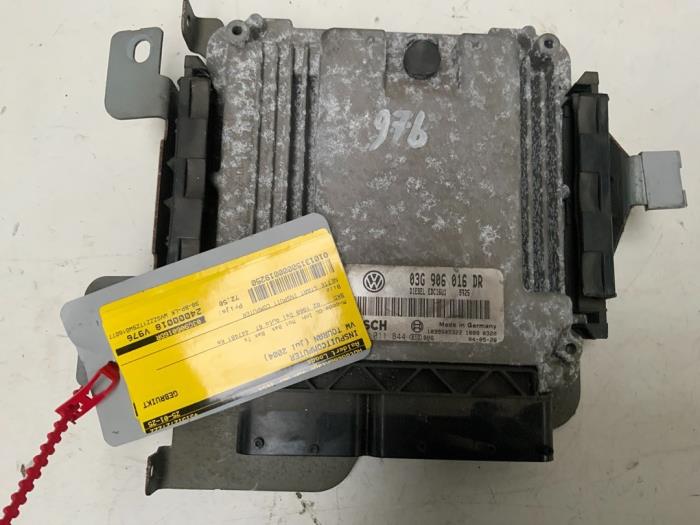 Used Injection computer Volkswagen Touran (1T1/T2) 2.0 TDI 16V 140 Price € 72,50 Margin scheme offered by Autodemontage van der Iest